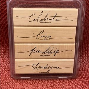 *GENTLY USED* Stampin Up 2004 Stamp Set